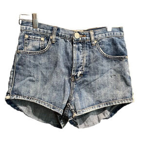 One x One Teaspoon Outlaws‎ Low Waist Long Rise Denim Women's Shorts Size 26